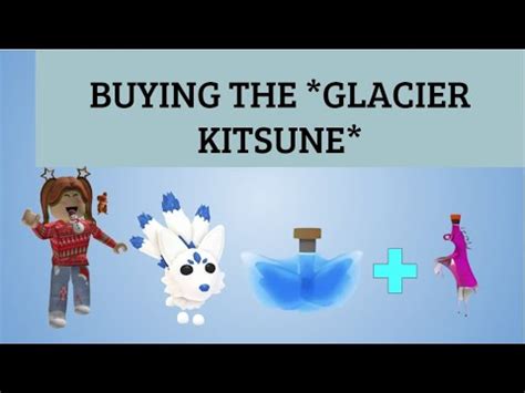 BUYING THE *GLACIER KITSUNE* - YouTube