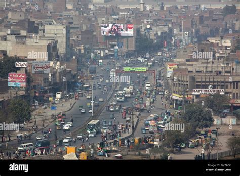 Vue sur la ville de Lahore, Pakistan Photo Stock - Alamy