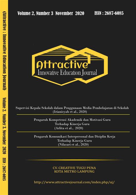 Pengaruh Kompetensi Akademik dan Motivasi Guru Terhadap Kinerja Guru | Attractive : Innovative ...