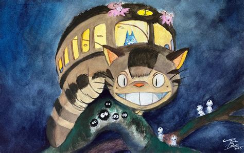 Catbus from My Neighbor Totoro : r/TopCharacterDesigns