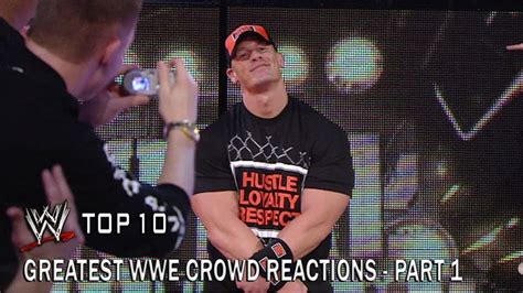 Greatest WWE Crowd Reactions - Part 1 - WWE Top 20 - YouTube