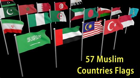 Флаги исламских стран фото с названиями