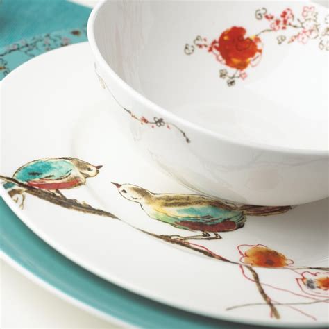 Lenox Chirp 4 Piece Bone China Place Setting Set, Service for 1 ...