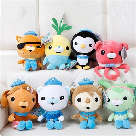 hot Octonauts Action Figures Plush Toys Captain Barnacles Medic Peso ...