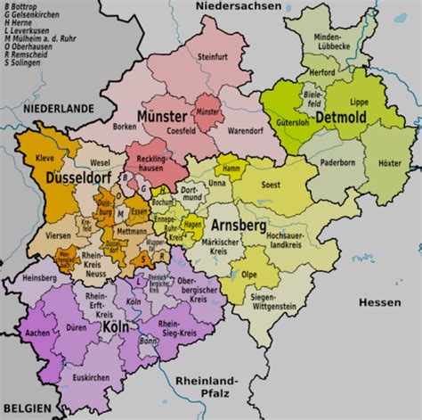 North Rhine-Westphalia (Nordrhein-Westfalen), Germany Genealogy Genealogy - FamilySearch Wiki