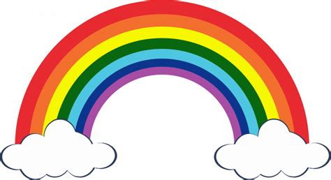 Rainbow Clipart Png Transparent Png - Full Size Clipart (#3521408) - PinClipart