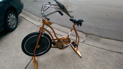 Bought this vintage Schwinn Exercise Bike for $20 at a yard sale... : bicycling