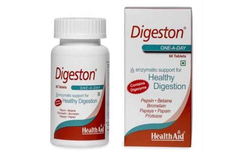 HealthAid Digeston (Papaya & Digestive Enzymes) Tablet : Uses, Price, Dosage, Side Effects ...