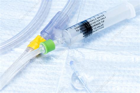 Foley catheter balloon - Stock Image - F035/8270 - Science Photo Library