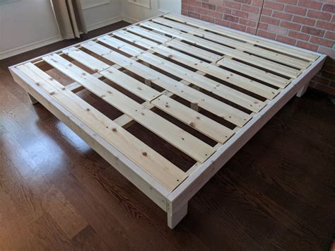 How to build a king-size platform bed under $100 – Twin Civet