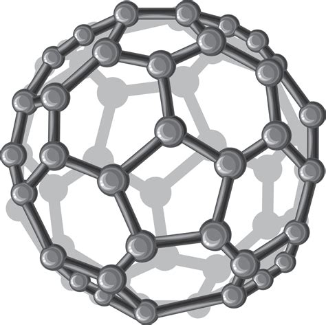 Molecular Structure of the Buckyball 3192805 Vector Art at Vecteezy