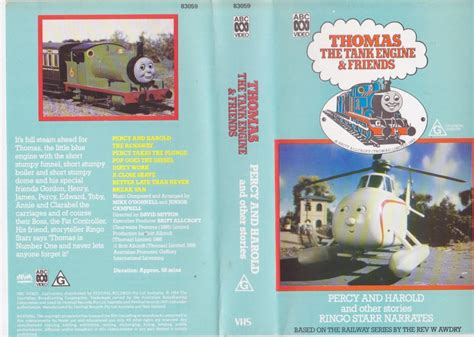 Percy & Harold and Other Stories | Thomas the Tank Engine VHS Covers Wiki | Fandom