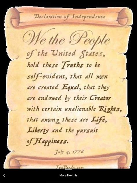 Preamble To The Declaration Of Independence Printable - Ataglance ...