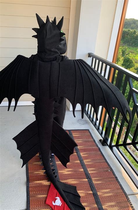 Toothless the Night Fury Dragon Costume | Etsy