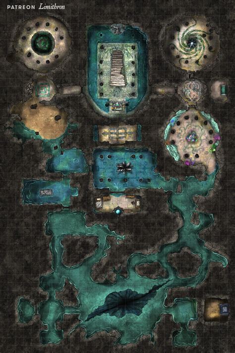 Atlantis Dungeon maps | Limithron