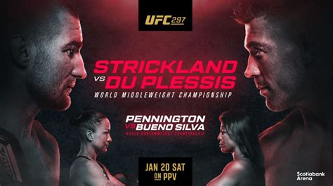 UFC 297: 'Strickland vs. Du Plessis' Live Results and Highlights | BJPenn.com