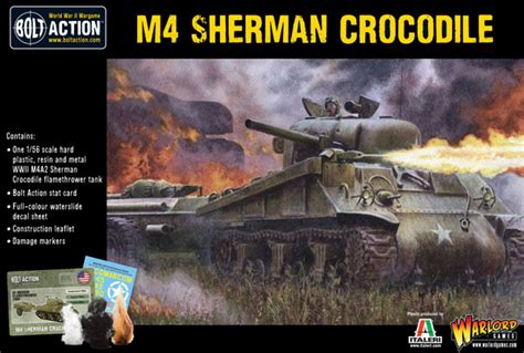 Michigan Toy Soldier Company : Warlord Games - Sherman Crocodile ...