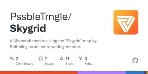 GitHub - PssbleTrngle/Skygrid: A Minecraft mod realizing the "Skygrid" map by Sethbling as an ...