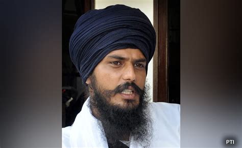 I'm In "High Spirits" In Jail: Separatist Amritpal Singh In Letter To ...