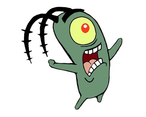 Cartoons drawings i needed to use a picture of plankton from spongebob | Cartoon drawings, Cute ...
