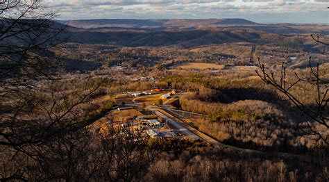 View of Jasper, Arkansas from a nearby hiking trail [OC] : r/MostBeautiful