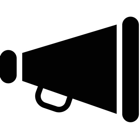 Megaphone Icon Png #407173 - Free Icons Library