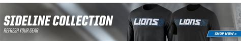 Detroit Lions Gear, Apparel, Merchandise - Official Lions Store