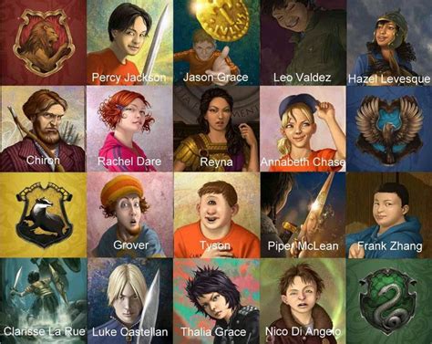 Percy Jackson Book Characters