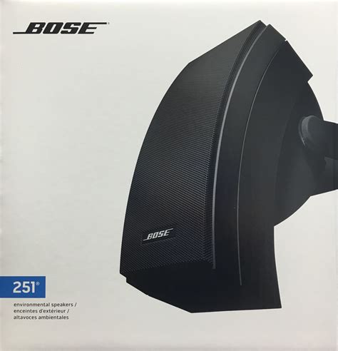 Bose 251 Environmental Speakers Black (pair) | eBay