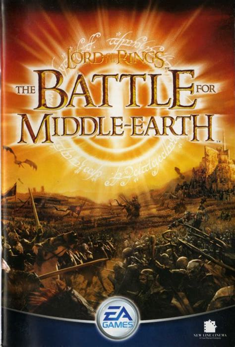 The Lord of the Rings: The Battle for Middle-earth cover or packaging material - MobyGames