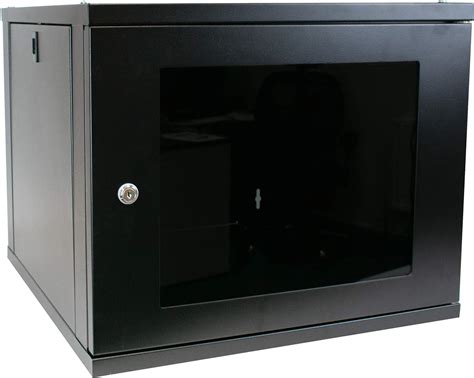 x 450 H I-CHOOSE LIMITED 12U 19 Black Steel Wall Mount Rack Enclosure D ...