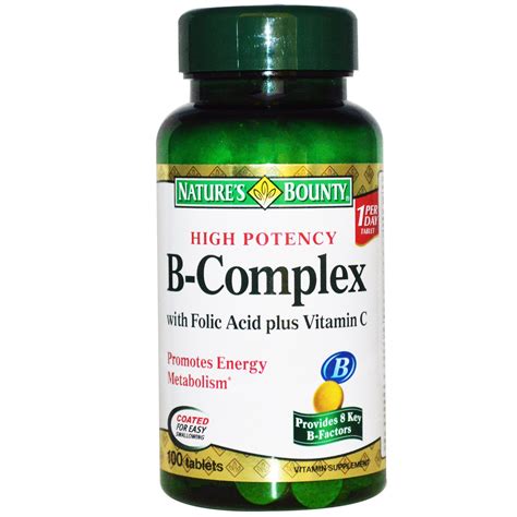 B Complex Vitamin C Tablets