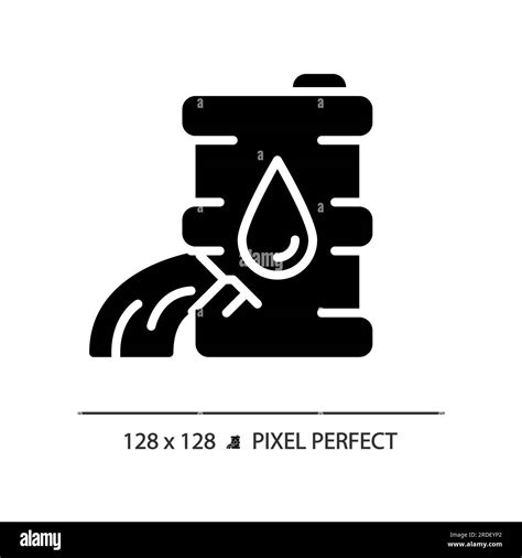 Oil spill black glyph icon Stock Vector Image & Art - Alamy