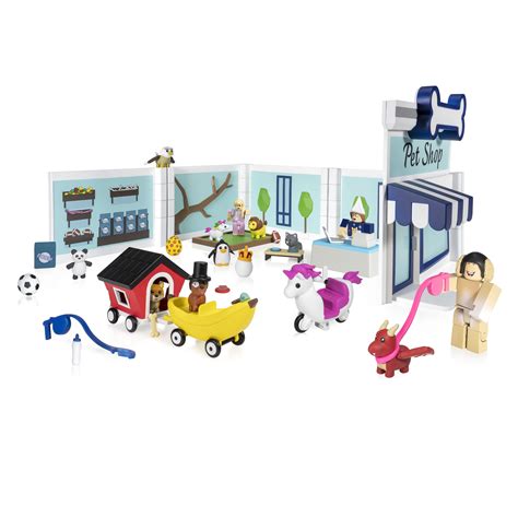 Roblox Celebrity Collection - Adopt Me: Pet Store Deluxe Playset (Includes Exclusive Virtual ...