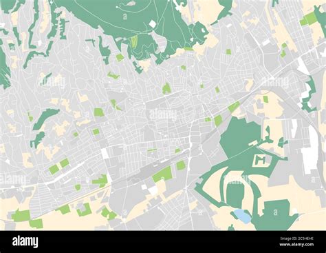 vector city map of Pecs, Hungary Stock Vector Image & Art - Alamy