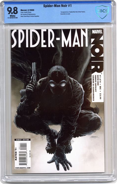 Spider noir comic books graded by CBCS