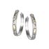 Sterling Silver Paisley Hoop Earrings | Coomi