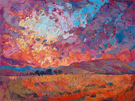 Burning Sun - Erin Hanson Contemporary Impressionism Art Gallery in Carmel-by-the-Sea and San Diego