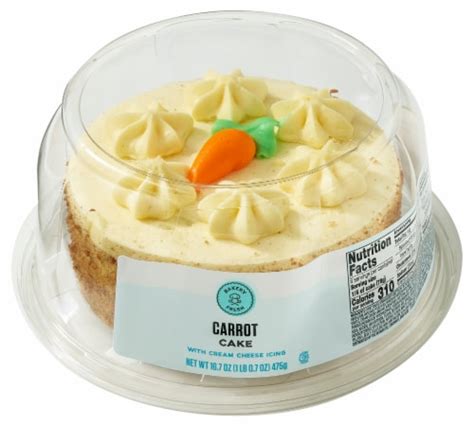 Bakery Fresh Carrot Cake, 6 in / 16.7 oz - King Soopers