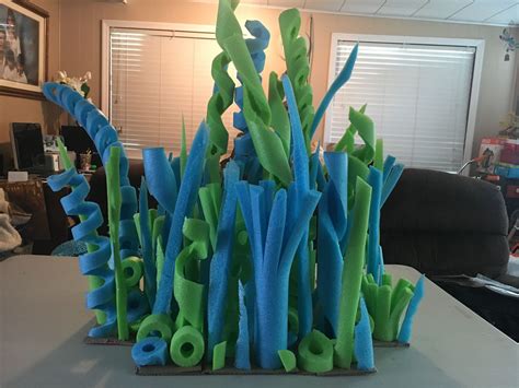 Diy, pool noodle, coral reef, under the sea, party decorations, easy to do | Under the sea ...