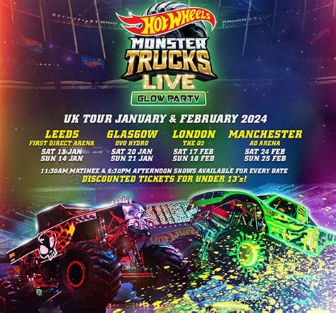 Hot Wheels Monster Trucks Live | Events | Glasgow | OVO Hydro