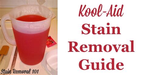 Tips For Removing Kool Aid Stains