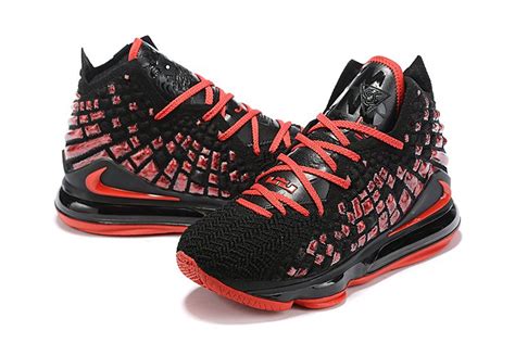 Nike Lebron 17 Black Red - FavSole.com