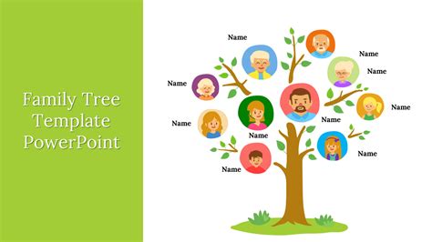 Powerpoint Family Tree Template