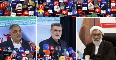 Iran Names Six Candidates for President, Including Parliament Speaker ...