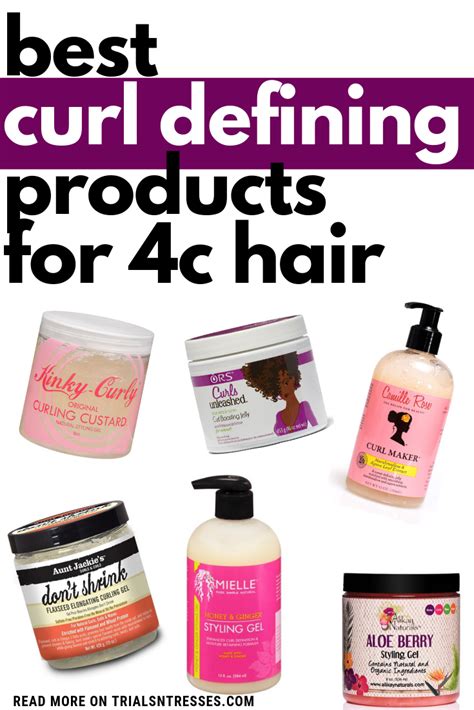 Curl Defining Products For 4C Hair | Millennial in Debt | 4c hairstyles, Natural hair styles ...