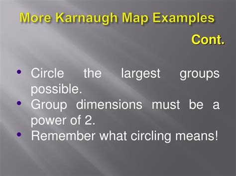 PPT - DIGITAL ELECTRONICS Minimization using Karnaugh Map Dr. M.MANIKANDAN Associate Professor ...