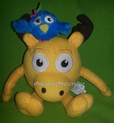 NICK JR MOOSE A MOOSE AND ZEE NOGGIN PLUSH STUFFED ANIMAL 10" VIACOM ...