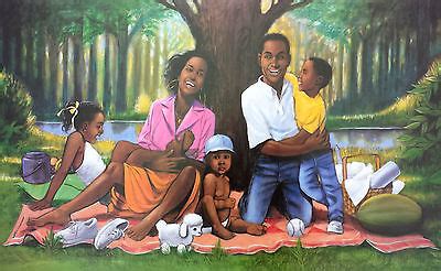 African American Art "Family" Black Family Print by Henry C. Porter | eBay