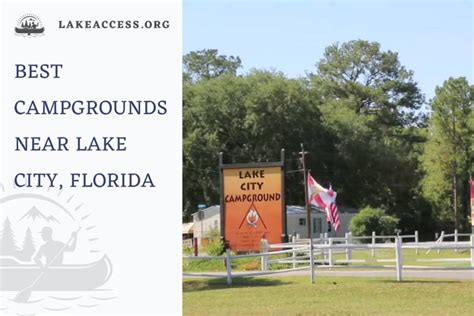 The Best Campgrounds Near Lake City, Florida - Lake Access